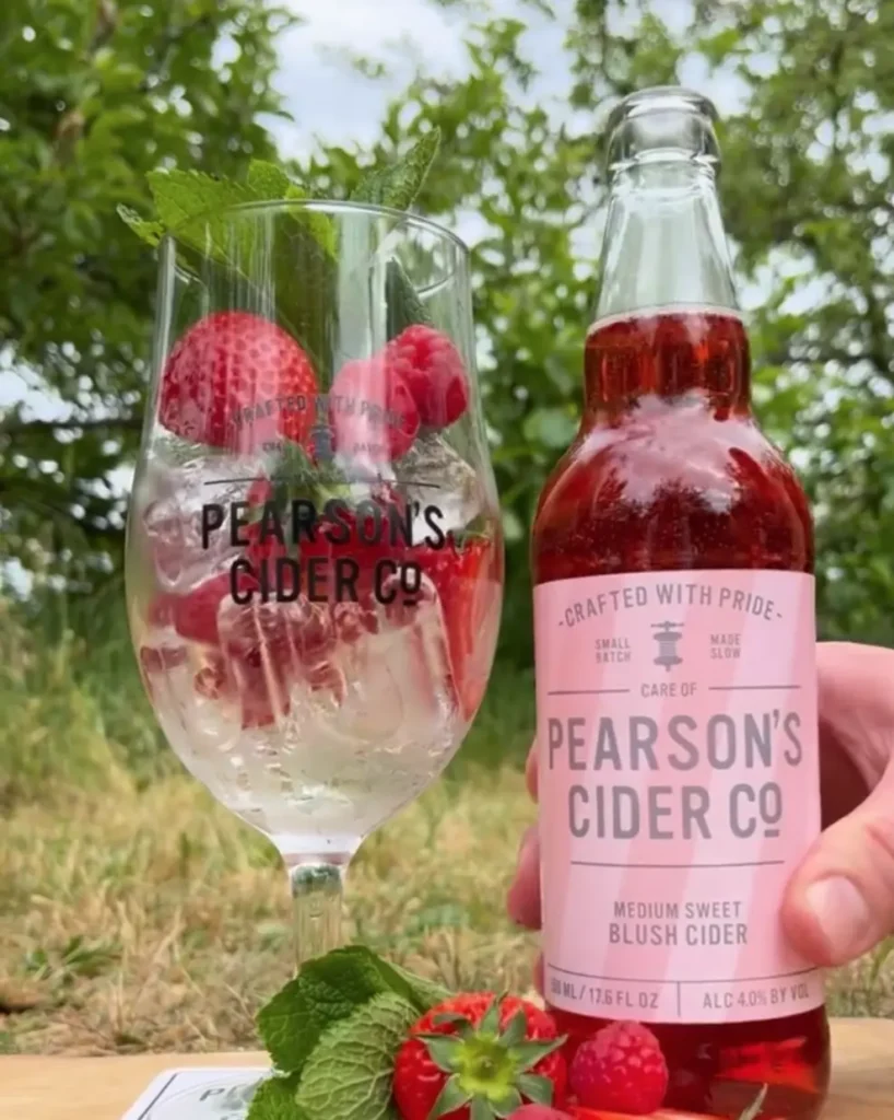 Pearsons Blush Garden Fizz Cocktail